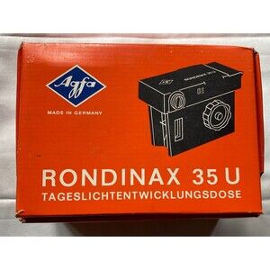 AGFA Rondinax 35 U Daylight Film Developing Tank For 35mm Film TYPE 6452